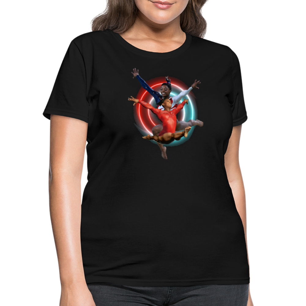 3 SIMONE BILESWomen's T-Shirt - black