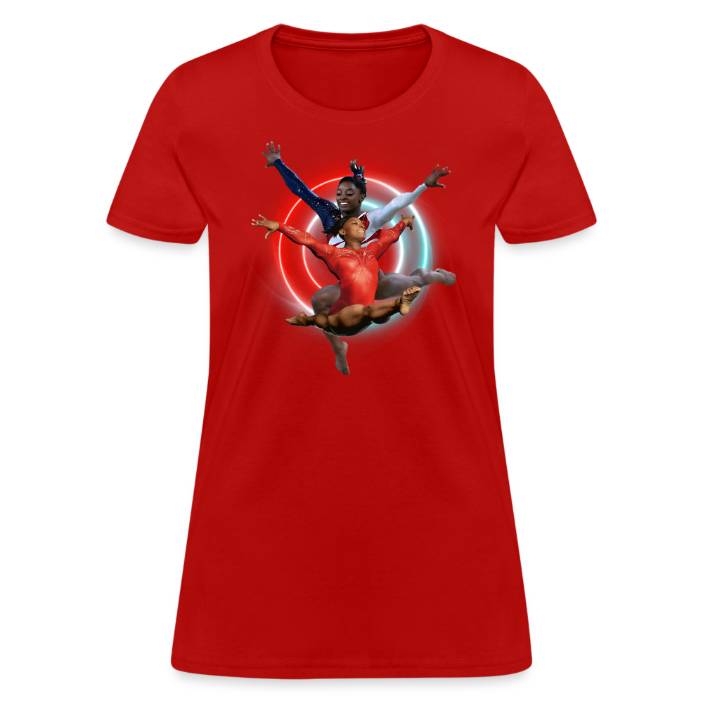 3 SIMONE BILESWomen's T-Shirt - red