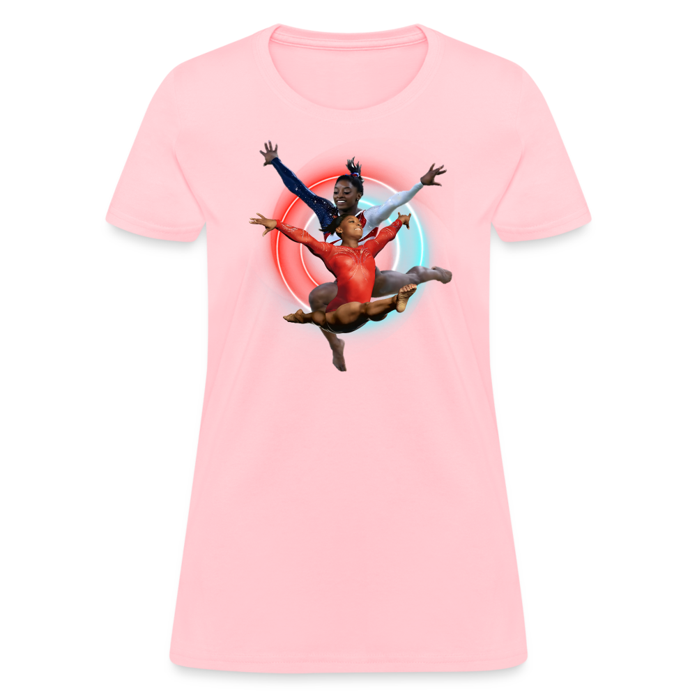3 SIMONE BILESWomen's T-Shirt - pink