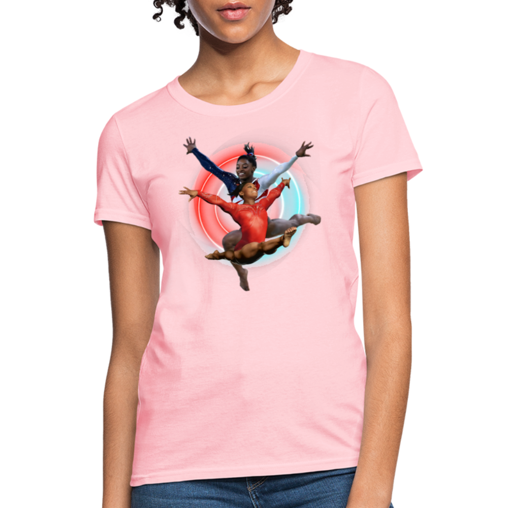 3 SIMONE BILESWomen's T-Shirt - pink