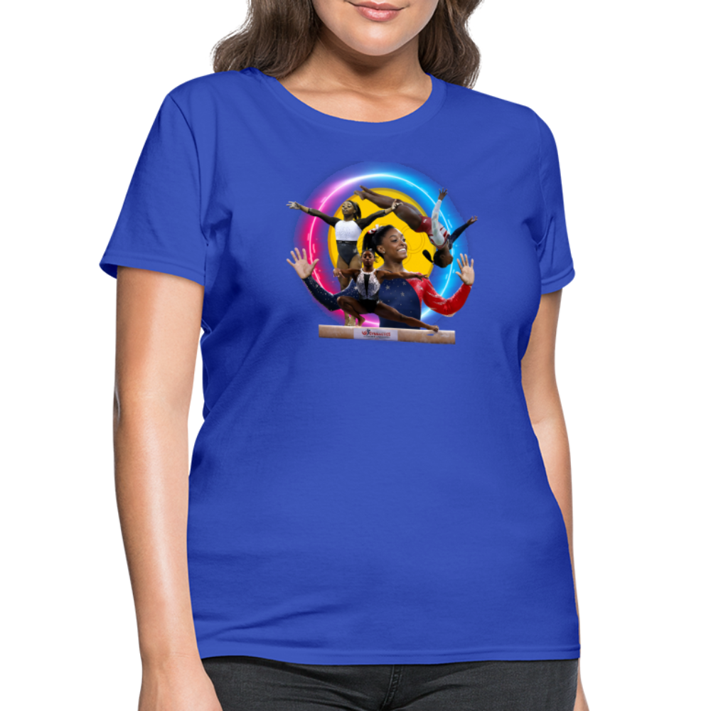 2 SIMONE BILESWomen's T-Shirt - royal blue