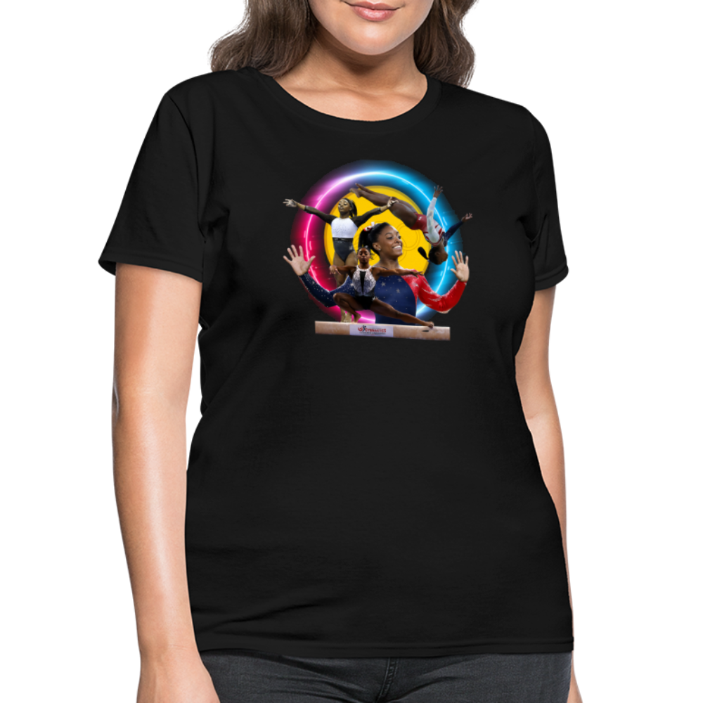 2 SIMONE BILESWomen's T-Shirt - black