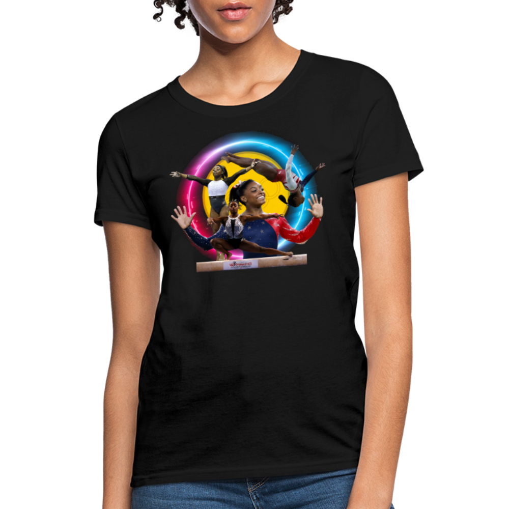 2 SIMONE BILESWomen's T-Shirt - black