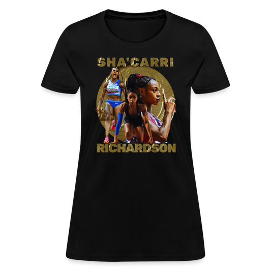 SHA'CARRI BLACK CUST Women's T-Shirt - black